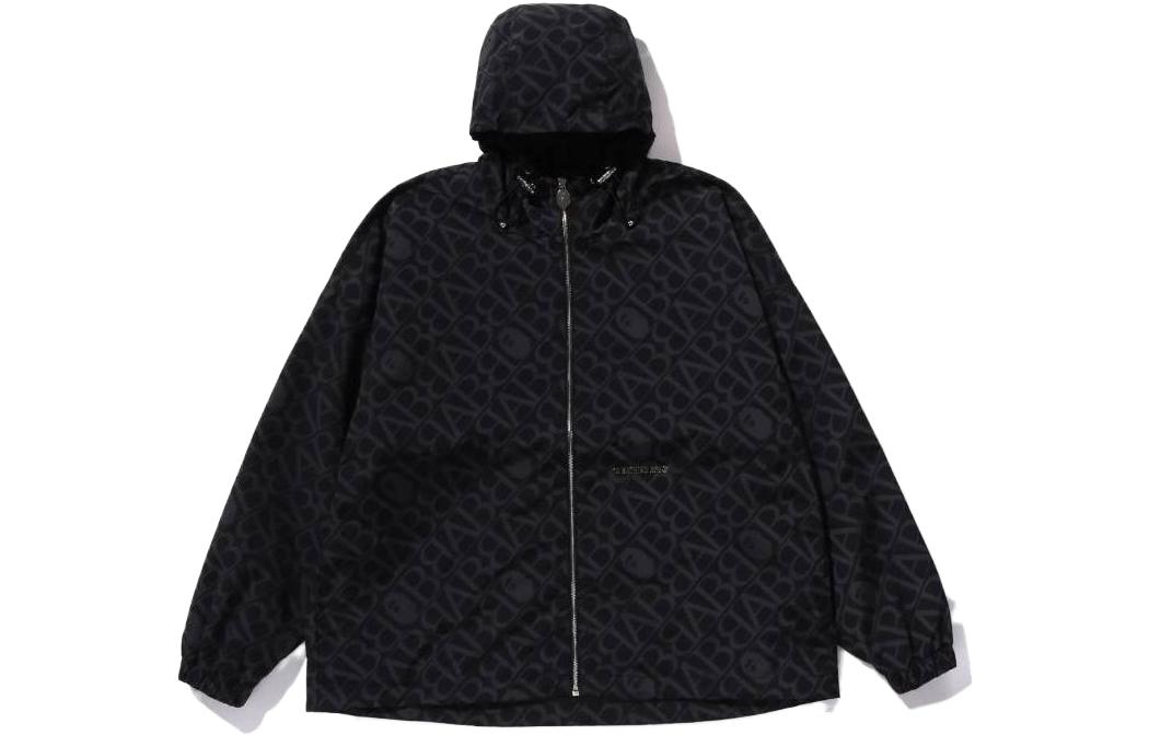 Bape A BATHING APE Sport Monogram Lightweight Hoodie Zip Jacket . 1J80-140-061 圖 3