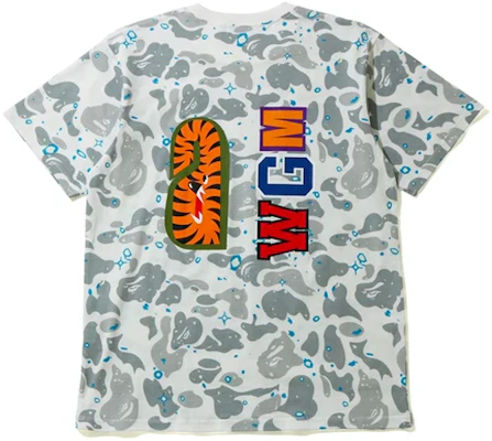 Bape A BATHING APE SS20 太空迷彩鯊魚T恤 男女款 - 鯊魚T-Shirt 1G30-109-006 Purchase Bape A BATHING APE SS20 太空迷彩鯊魚T恤 男女款 - 鯊魚T-Shirt 1G30-109-006