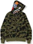 Order Bape A BATHING APE SS22 迷彩鯊魚連帽外套 迷彩鯊魚頭拉鍊帽衫 1I20-115-004