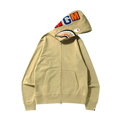 Bape A BATHING APE SS22 Shark Full Zip Hoodie Shark Series Sweatshirt Jacket 1I30-115-015