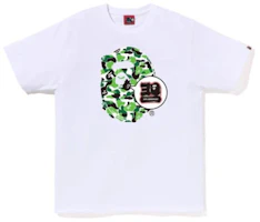 Bape A BATHING APE SS23 30th Anniversary Chengdu Camo Ape Print Tee White Unisex Box Set 1J22-110-057 Bape A BATHING APE SS23 30th Anniversary Chengdu Camo Ape Print Tee White Unisex Box Set 1J22-110-057