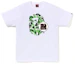 Buy Bape A BATHING APE SS23 Ulang Tahun Ke-30 Chengdu Camo Ape Tee Putih Unisex Set 1J22-110-057