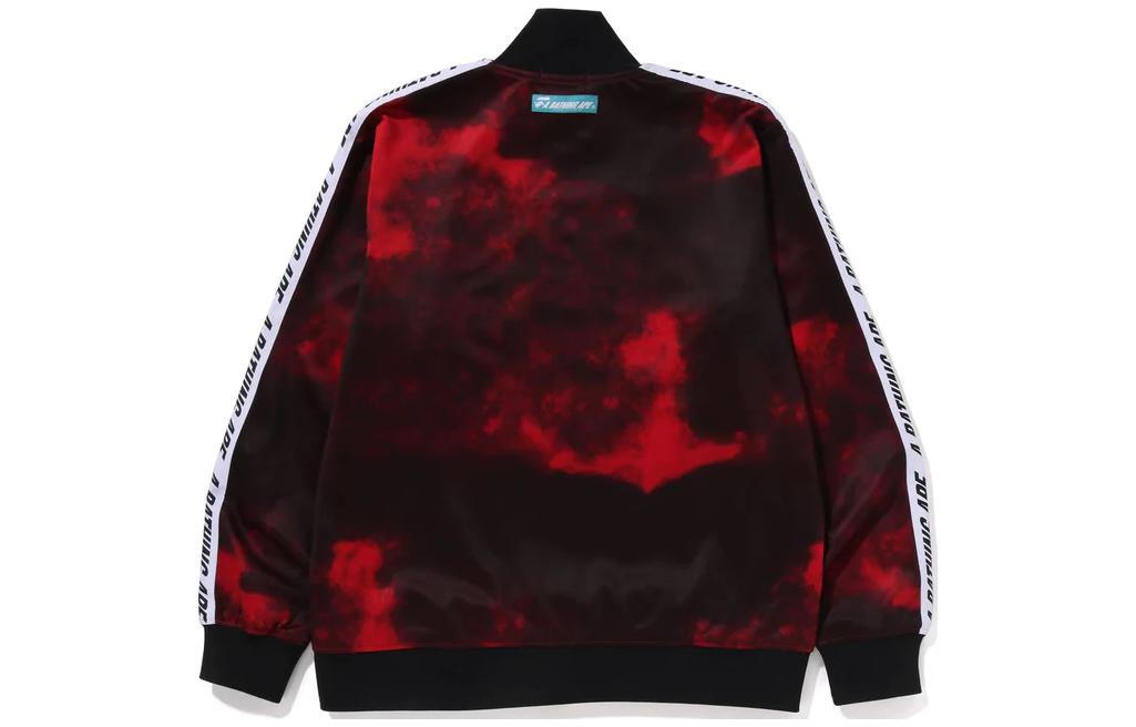 Purchase Bape A BATHING APE SS23 Jaket Lengan Panjang Kolar Berdiri Cetakan Huruf 1J30-113-002