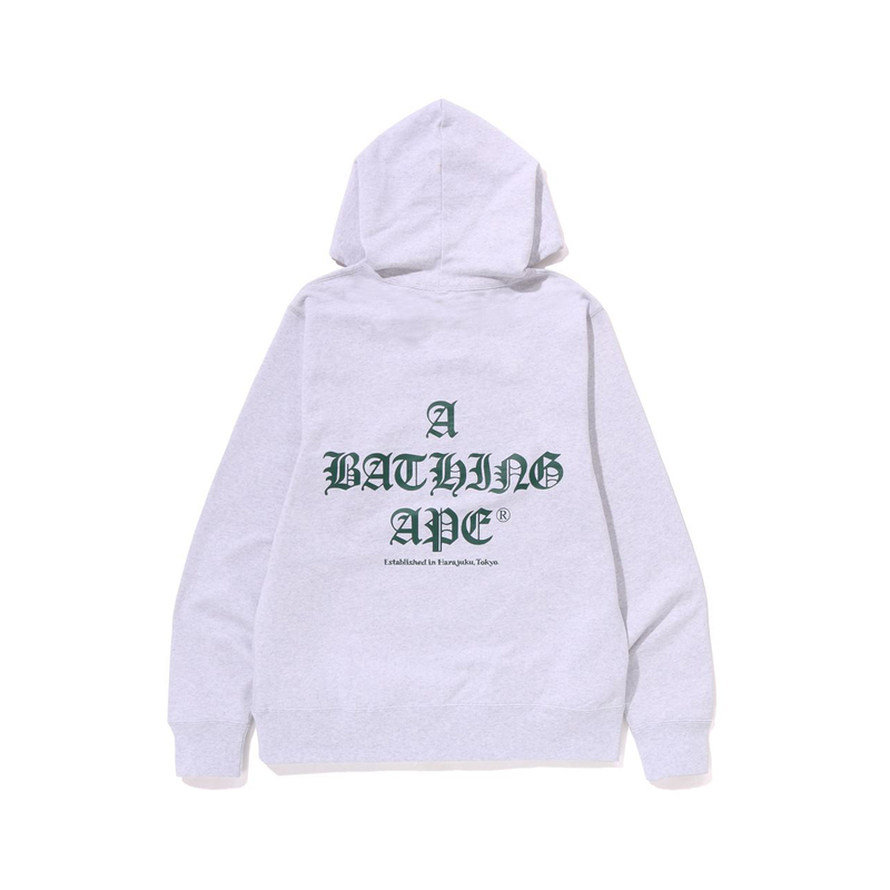 Bape A BATHING APE SS23 Ape Logo Embroidered Loose-Fit Hoodie . 0ZXSWM114011K 圖 3