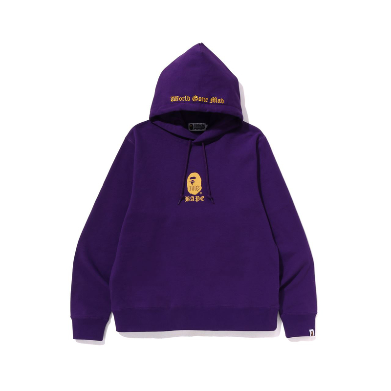 Bape A BATHING APE SS23 Ape Logo Embroidered Loose-Fit Hoodie . 0ZXSWM114011K 圖 5