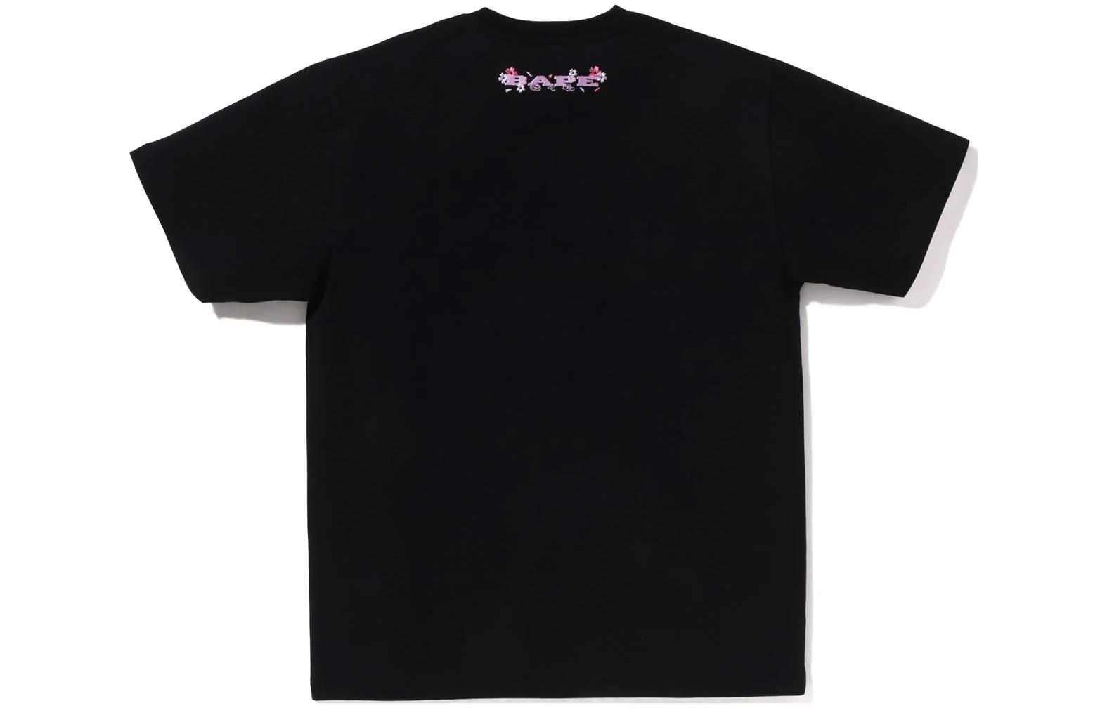 Lookbook Bape A BATHING APE SS23 Camiseta Hombre Sakura Cherry Blossom Bordado. 1J20-110-012