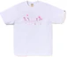 Shop Bape A BATHING APE SS23 Camiseta Hombre Sakura Cherry Blossom Bordado. 1J20-110-012