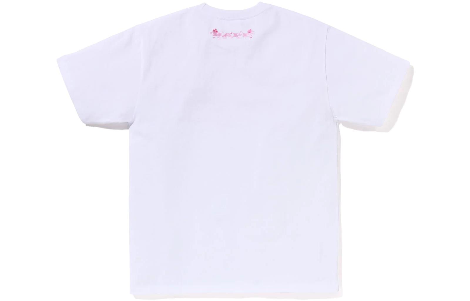 Purchase Bape A BATHING APE SS23 Camiseta Hombre Sakura Cherry Blossom Bordado. 1J20-110-012