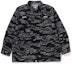 Buy Bape A BATHING APE SS23 虎紋迷彩寬鬆軍事襯衫 1I70-131-003
