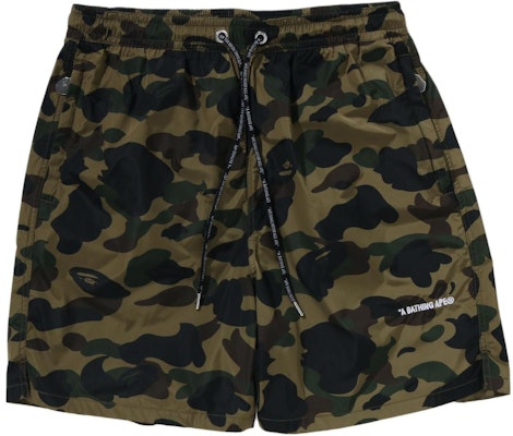 Bape A BATHING APE SS24 首款迷彩寬鬆版迷彩短褲 男女適用 1K30-153-323 Shop Bape A BATHING APE SS24 首款迷彩寬鬆版迷彩短褲 男女適用 1K30-153-323