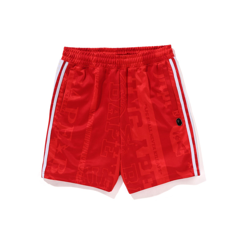Bape A BATHING APE SS24  Ape Metal Logo Side Stripe Drawstring Casual Shorts. 0ZXSPM153312M 圖 4