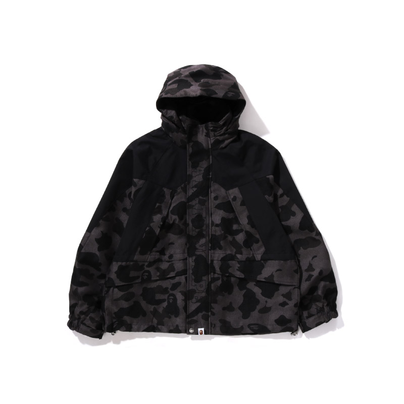 Bape A BATHING APE SS24  Camouflage Pattern Hooded Jacket. 0ZXLJM140304M