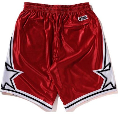 Bape A BATHING APE SS24 雙面火焰星印花籃球短褲。 0ZXSPM153317M Lookbook Bape A BATHING APE SS24 雙面火焰星印花籃球短褲。 0ZXSPM153317M