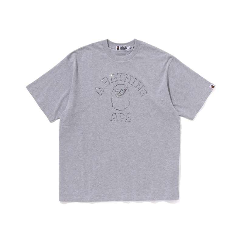 Bape A BATHING APE SS24  Short Sleeve T-Shirt with Diamond Pattern. 0ZXTEM109307M 圖 4