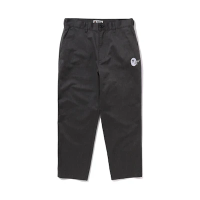 Bape A BATHING APE SS24 Ape Logo Embroidered Casual Pants . 0ZXPTM152008L