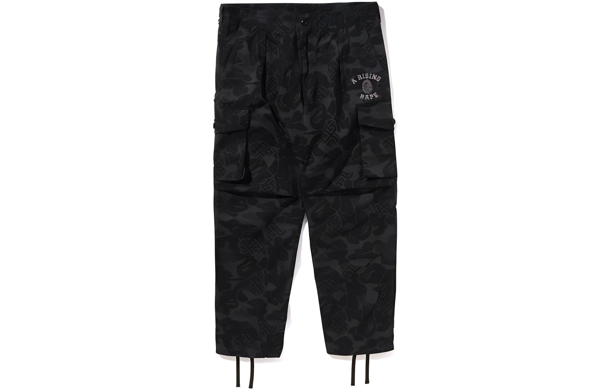 Bape A BATHING APE SS24 Asia Camo Limited Logo Relaxed Straight Pants Unisex 0ZXPTMX52003M