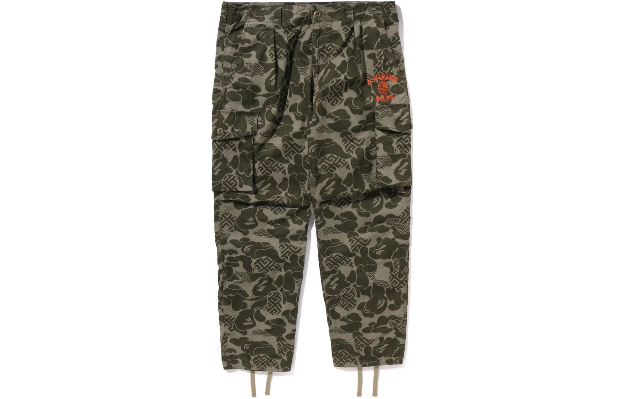 Order Bape A BATHING APE SS24 亚洲迷彩限量款宽松直筒裤 男女款 0ZXPTMX52003M