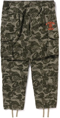 Bape A BATHING APE SS24 亚洲迷彩限量款宽松直筒裤 男女款 0ZXPTMX52003M Order Bape A BATHING APE SS24 亚洲迷彩限量款宽松直筒裤 男女款 0ZXPTMX52003M