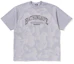 Shop Bape A BATHING APE SS24 字母迷彩圖案插肩短袖T恤 男款。 0ZXTEM109313M
