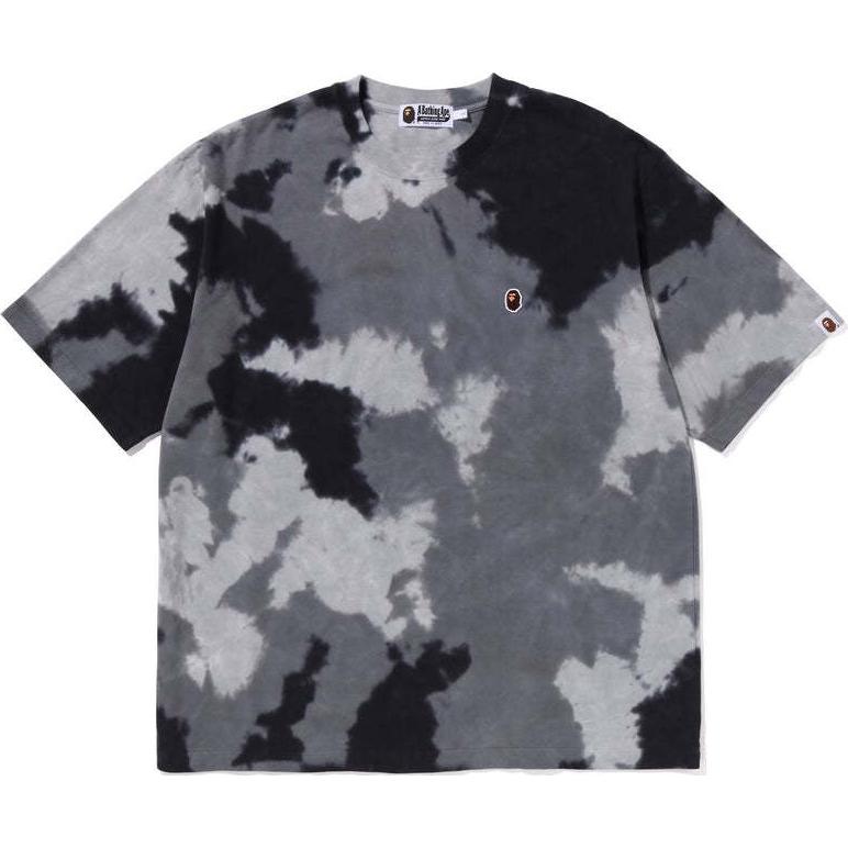 Lookbook Bape A BATHING APE SS24 Camiseta Tie-Dye Hombre Ape Head Bordado Ajuste Suelto. 0ZXTEM109016M