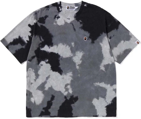 Bape A BATHING APE SS24 Camiseta Tie-Dye Hombre Ape Head Bordado Ajuste Suelto. 0ZXTEM109016M Lookbook Bape A BATHING APE SS24 Camiseta Tie-Dye Hombre Ape Head Bordado Ajuste Suelto. 0ZXTEM109016M