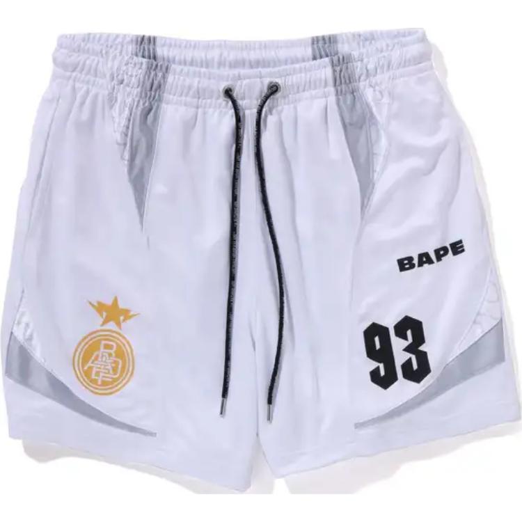 Details for Bape A BATHING APE SS24 數學圖案印花抽繩短褲. 0ZXSPM153303N