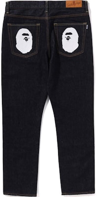 Bape A BATHING APE SS24 男女印花鈕扣圖案牛仔褲. 0ZXJNM150006M Purchase Bape A BATHING APE SS24 男女印花鈕扣圖案牛仔褲. 0ZXJNM150006M