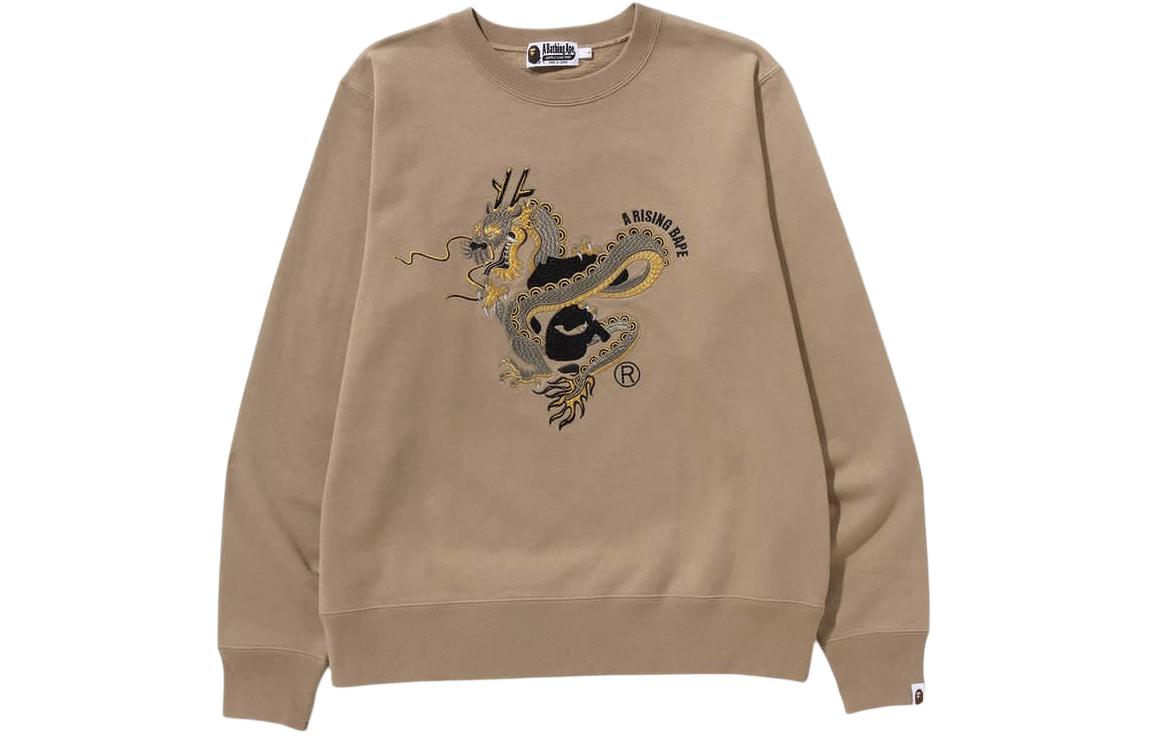 Bape A BATHING APE SS24 Year of the Dragon CNY Graphic Crewneck Sweatshirt Unisex 1K20-113-002