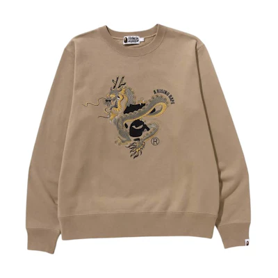Bape A BATHING APE SS24 Year of the Dragon CNY Graphic Crewneck Sweatshirt Unisex 1K20-113-002