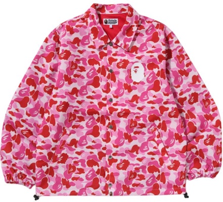 Bape A BATHING APE SS25 Jaket Longgar Camo ABC dengan Cetakan Kepala Ape Lelaki. 1L30-140-010 Order Bape A BATHING APE SS25 Jaket Longgar Camo ABC dengan Cetakan Kepala Ape Lelaki. 1L30-140-010