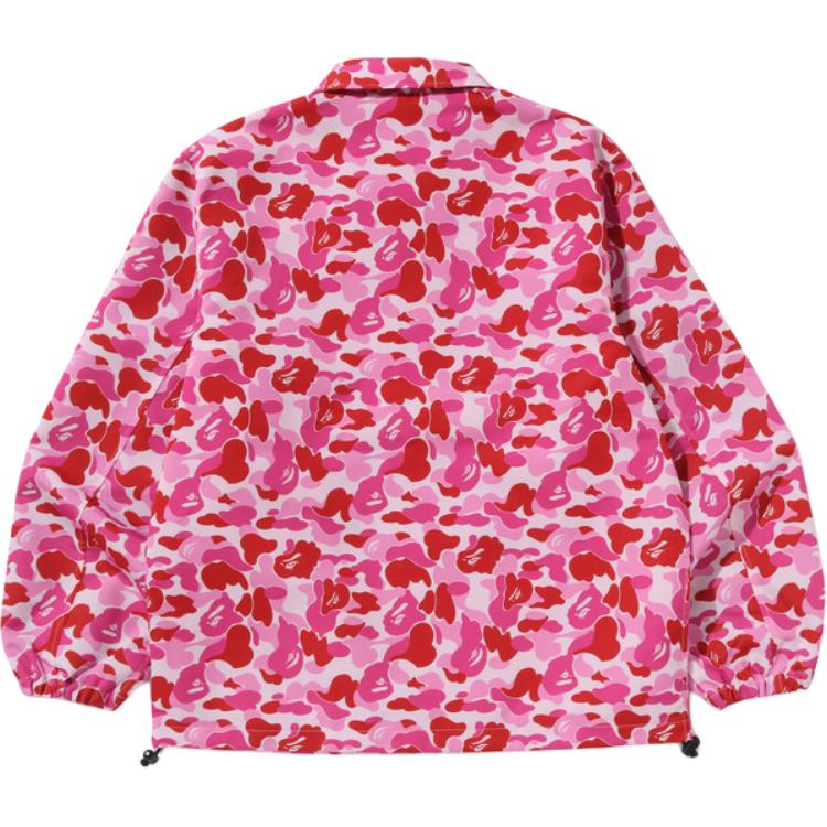 Lookbook Bape A BATHING APE SS25 Jaket Longgar Camo ABC dengan Cetakan Kepala Ape Lelaki. 1L30-140-010