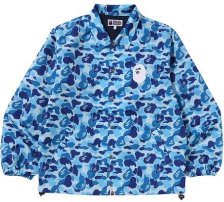 Bape A BATHING APE SS25 Jaket Longgar Camo ABC dengan Cetakan Kepala Ape Lelaki. 1L30-140-010 Shop Bape A BATHING APE SS25 Jaket Longgar Camo ABC dengan Cetakan Kepala Ape Lelaki. 1L30-140-010