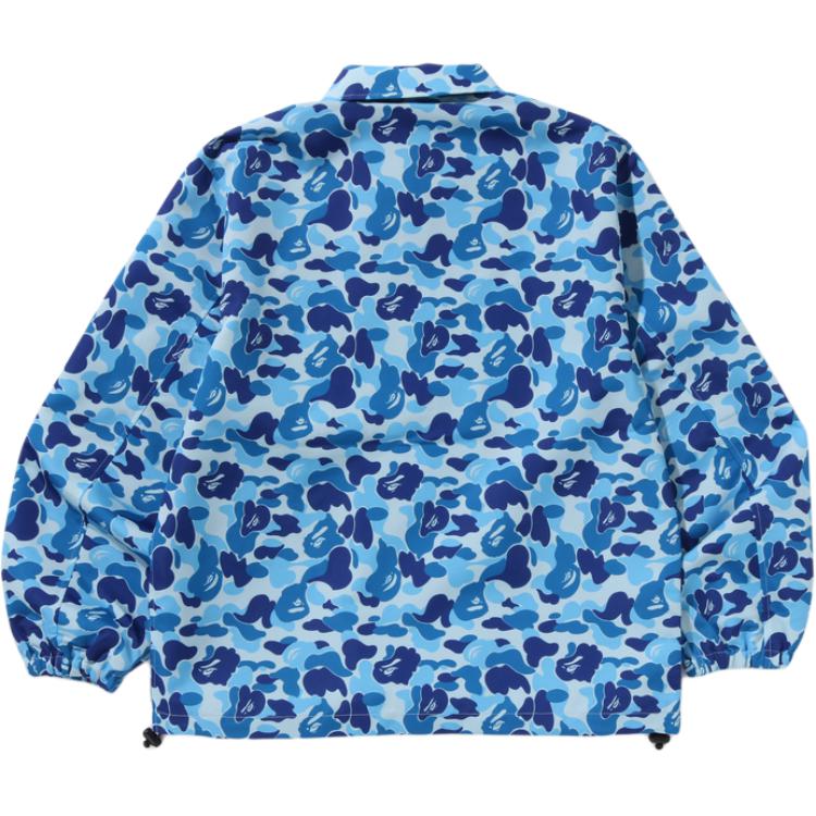 Purchase Bape A BATHING APE SS25 Jaket Longgar Camo ABC dengan Cetakan Kepala Ape Lelaki. 1L30-140-010
