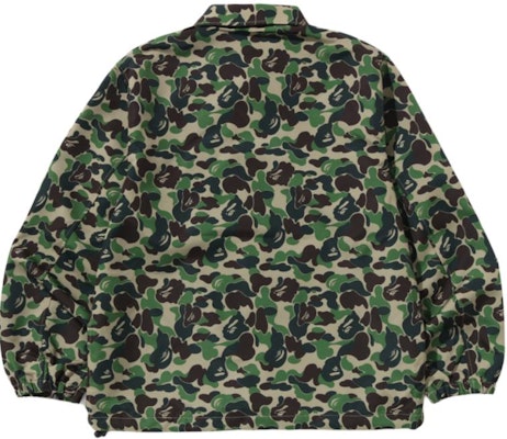 Bape A BATHING APE SS25 Jaket Longgar Camo ABC dengan Cetakan Kepala Ape Lelaki. 1L30-140-010 Sizing Bape A BATHING APE SS25 Jaket Longgar Camo ABC dengan Cetakan Kepala Ape Lelaki. 1L30-140-010