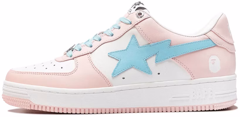 Bape A Bathing Ape STA "Pastel Color" Pink Blue Sepatu Low-Top Fashion. 1H70-191-005 Light Blue Buy Bape A Bathing Ape STA "Pastel Color" Pink Blue Sepatu Low-Top Fashion. 1H70-191-005 Light Blue