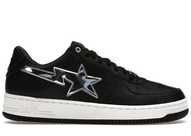 BAPE A Bathing Ape Sta Black Silver (2023) 1I70-191-017
