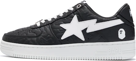 BAPE A BATHING APE STA Low 'Black White' M191052 BAPE A BATHING APE STA Low 'Black White' M191052