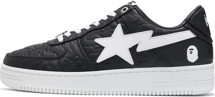 BAPE A BATHING APE STA Low 'Black White' M191052 Buy BAPE A BATHING APE STA Low 'Black White' M191052