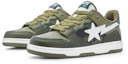Purchase A BATHING APE Bape 皮革 迷彩拼色 低筒 運動鞋 男款
