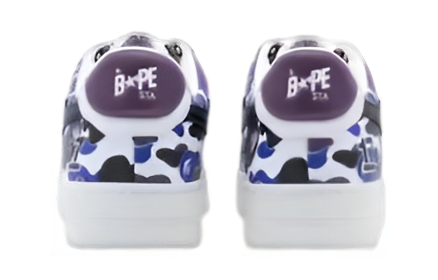 BAPE A BATHING APE STA Low 'Hong Kong 17th Anniversary Purple White' 圖 4