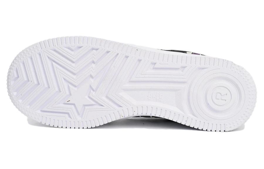BAPE A BATHING APE STA Low 'Hong Kong 17th Anniversary Purple White' 圖 5