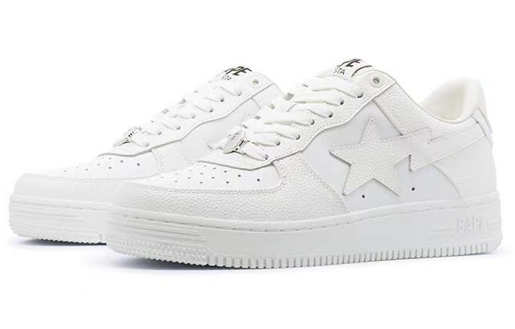 Order A BATHING APE STA 皮革 時尚圓頭平底 低筒 運動鞋 男款