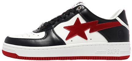 BAPE A BATHING APE STA Low 'Leather Lace Closure' 0ZXSHM191303M BAPE A BATHING APE STA Low 'Leather Lace Closure' 0ZXSHM191303M