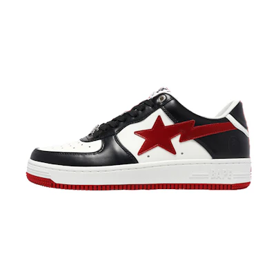 BAPE A BATHING APE STA Low 'Leather Lace Closure'