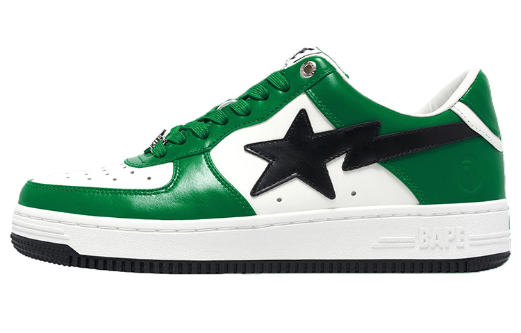 Purchase BAPE A BATHING APE STA Low 'Cierre de Cordones de Cuero' 0ZXSHM191303M