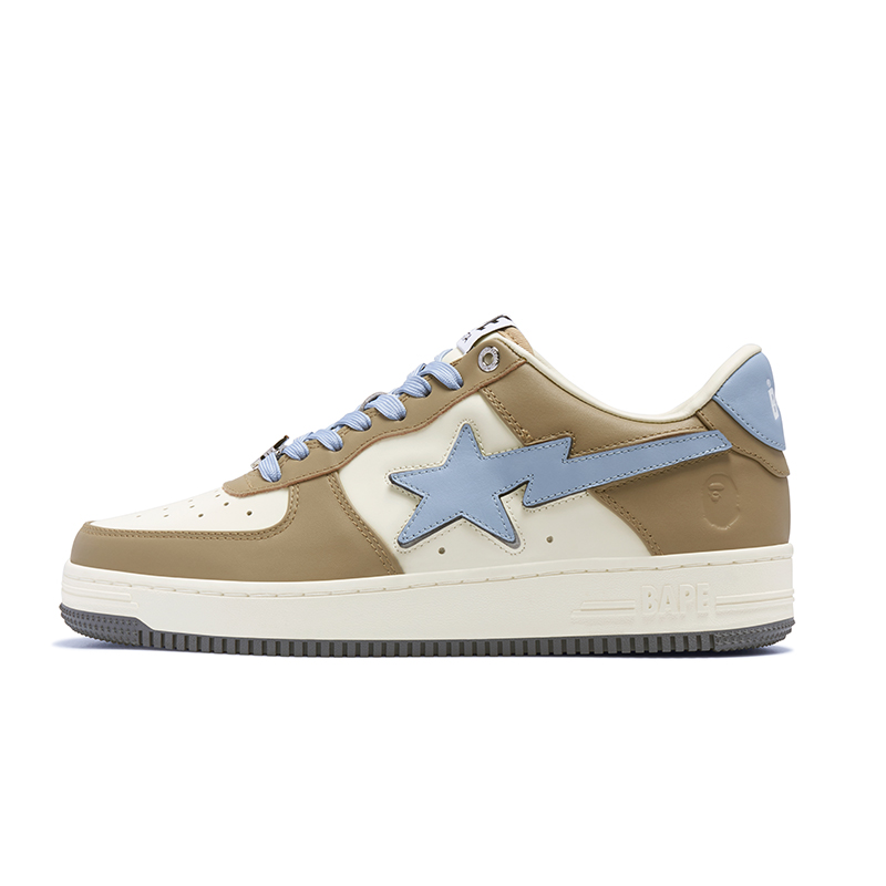 BAPE A BATHING APE STA Low 'Leather Lace-Up'