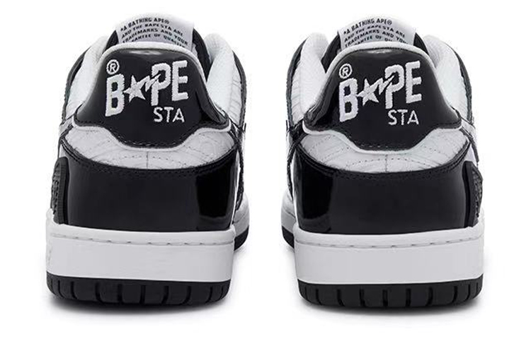 Sizing BAPE A BATHING APE STA 低帮 '真皮系带' 1J20-191-003