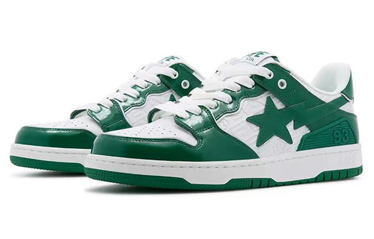 Cheap BAPE A BATHING APE STA 低帮 '真皮系带' 1J20-191-003
