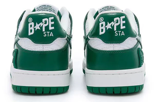 BAPE A BATHING APE STA 低帮 '真皮系带' 1J20-191-003 1
