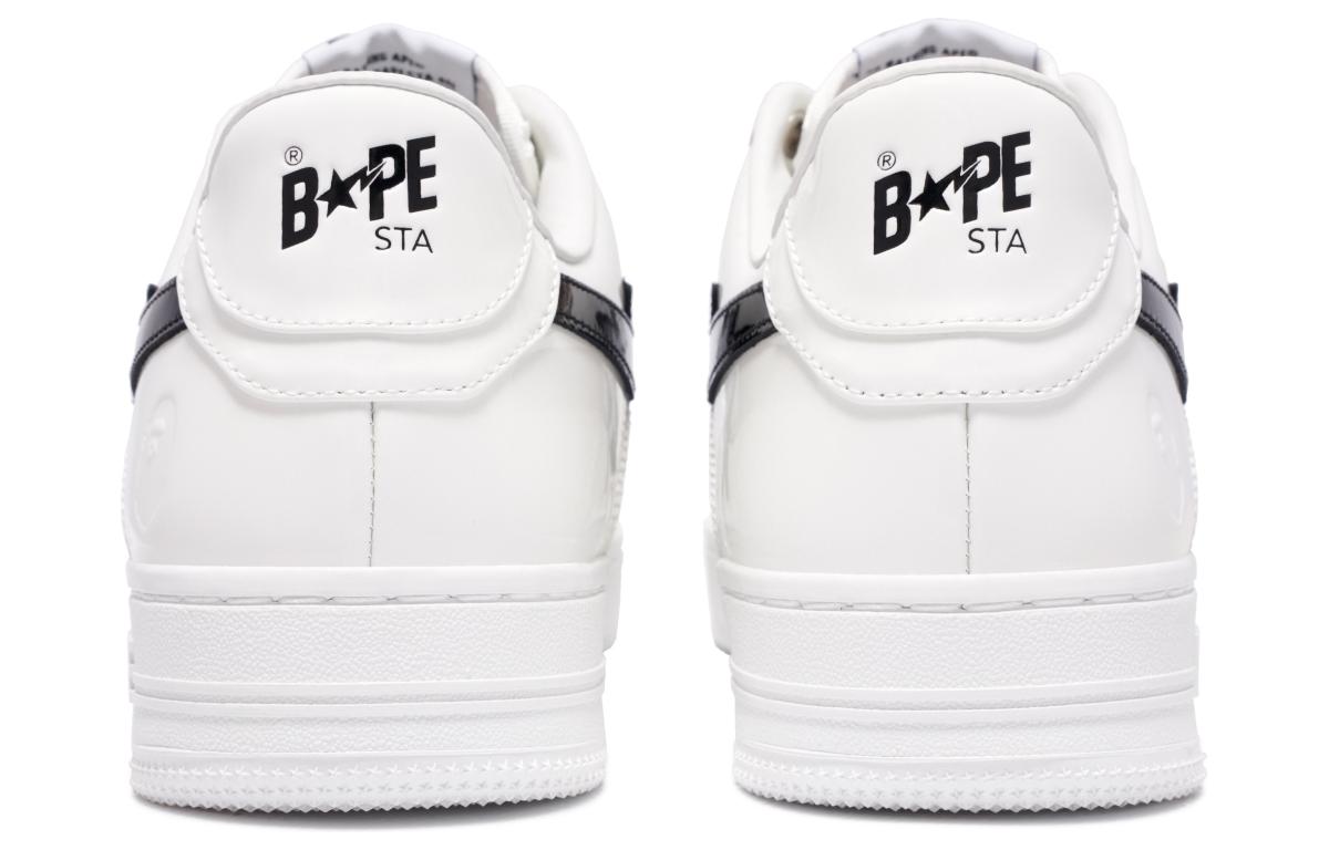 Order A BATHING APE Bape STA 亮皮 光滑 舒適休閒 耐磨 低筒 手板鞋 男款